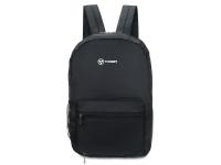 Рюкзак складной TORBER, черный, полиэстер, 49x33x12 см