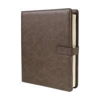 Ежедневник недатированный Coach, B5, коричневый, кремовый блок, подарочная коробка