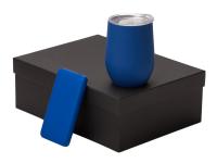 Подарочный набор с термокружкой и повербанком С2, 10000 mAh, синий , размер 10000 mAh