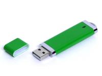 USB-флешка промо на 32 Гб прямоугольной классической формы, зеленый , размер 32Gb