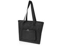 EcoFold Складная эко-сумка из RPET 16 л - сплошной черный