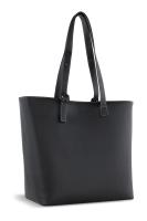 Сумка-шоппер женская BUGATTI Zita, черная, полиуретан, 47 x 18 x 35 см