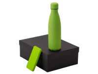 Подарочный набор с термобутылкой и повербанком С2, зеленое яблоко , размер 10000 mAh