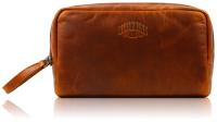 Несессер KLONDIKE DIGGER «Tad», натуральная кожа в коньячном цвете, 25 x 17 x 15 см