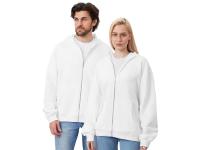 Толстовка оверсайз с капюшоном на молнии Monaco, белый , размер M-L