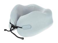 Подушка для путешествий с эффектом памяти Memo Pillow PRO M/L English Blue