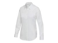 Citrine женская рубашка из твила - Белый , размер 2XS