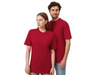 Футболка из френч терри Warsaw унисекс 220гр, красный , размер S