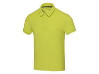 Рубашка поло унисекс Akoya из переработанного махрового материала - Лайм , размер 3XL