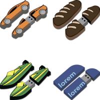 Флешка Gummi на заказ