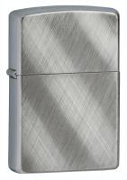 Зажигалка ZIPPO Classic с покрытием Brushed Chrome, латунь/сталь, серебристая, матовая, 38x13x57 мм