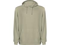 Толстовка с капюшоном KENIA унисекс, светлый хаки выстиранный , размер XS