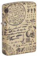 Зажигалка ZIPPO Alchemy Design с покрытием 540 Matte, латунь/сталь, бежевая, матовая, 38x13x57 мм