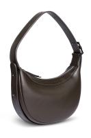 Сумка женская наплечная BUGATTI Amelie, коричневая, полиуретан, 24х7х18 см