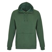 Толстовка мужская с капюшоном SNAKE, тёмно-зелёный, XS, 50% хлопок, 50% полиэстер, 280 г/м2