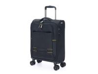 Чемодан TORBER БРОСНО, чёрный, нейлон 600D, 36,5 х 20 х 54 см, 32 л , размер S