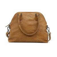 Сумка женская KLONDIKE DIGGER «Ella», натуральная кожа в коньячном цвете, 35 x 28,5 x 12,5 см