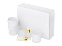 Набор для создания 2-х ароматических свечей: имбирный пряник, рождественская елка (без лого LM) , размер Без лого