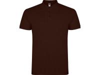 Рубашка поло Star мужская, шоколадный , размер S