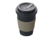 Термокружка Muffin из натуральных волокон, темно-серый