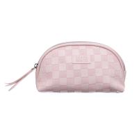 Косметичка Dewal Beauty серия "Шашки", розовая, 20х8.5х11см