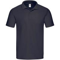 Поло мужское "Original Polo", темно-синий_2XL, 100% х/б, 185г/м²
