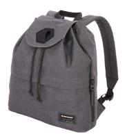 Рюкзак WENGER 13'', cерый, ткань Grey Heather/ полиэстер 600D PU, 33х13х39 см, 16 л