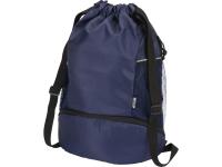 Nomad спортивная сумка из переработанного материала GRS с завязками и нижним отделением на 18 л, темно-синий