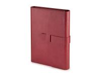 Ежедневник недатированный А5 Senate с магнитным клапаном, бордовый (Р) , размер A5