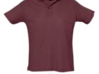 Рубашка поло мужская SUMMER II, бордовый, XL, 100% хлопок, 170 г/м2