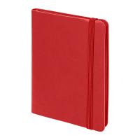 Блокнот SHADY JUNIOR с элементами планирования,  А6, красный, кремовый блок в клетку