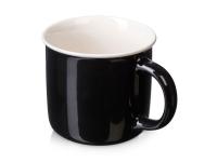 Кружка с каймой Countryside M, черный 410ml , размер M