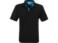 Рубашка поло Solo мужская, аква , размер L