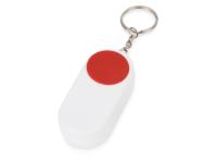 Брелок-футляр для таблеток Pill, белый/красный