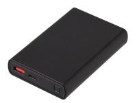 Внешний аккумулятор с быстрой зарядкой QC/PD Компо, 10000 мАч, черный