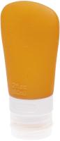 Дорожная баночка для путешествий Dewal Beauty, оранжевая с присоской, 60мл.