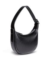 Сумка женская наплечная BUGATTI Amelie, черная, полиуретан, 24х7х18 см