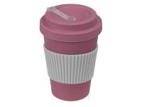 Термокружка Muffin из натуральных волокон, пыльно-розовый