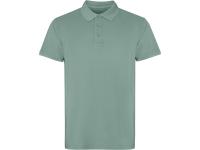 Рубашка поло Cobain унисекс, сине-зеленый выстиранный , размер 2XL