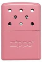 Каталитическая грелка ZIPPO, алюминий с покрытием Pink, розовая, матовая, на 6 ч, 51x15x74 мм