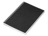 Блокнот на мягкой спирали А5 Sahara, 60 листов 70 гр/м2, черный , размер A5
