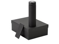 Подарочный набор с термосом и повербанком С1, черный , размер 5000 mAh