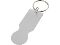 Rhea брелок в виде корзины для покупок, серебряный