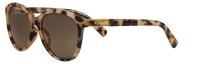 Очки солнцезащитные ZIPPO, женские, коричневые, оправа из поликарбоната