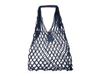 Авоська Dream L наплечная 25 литров с кожаными ручками, темно-синий , размер 25л