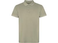 Рубашка поло Cobain унисекс, светлый хаки выстиранный , размер L