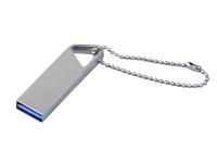 USB 2.0-флешка на 512 Мбайт с мини чипом, компактный дизайн, отверстие треугольной формы для цепочки , размер 512МБ