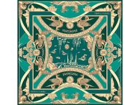 Платок Казань Драгоценная изумрудный