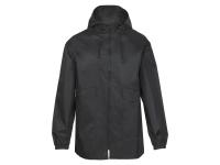 Дождевик Parka унисекс, черный , размер S