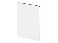 Бизнес-тетрадь А5 Pragmatic Contrast, 40 листов в клетку, белый с черным срезом